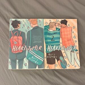 Heartstopper Volumes 1 and 2 Graphic Novels